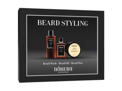 Súprava na bradu NOBERU Giftbox Beard styling Tobacco Vanilla