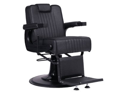 Holičské kreslo FADE Black barber chair