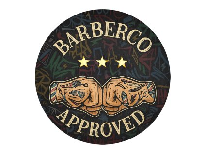 Barber samolepka BARBERCO Approved