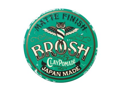 Matná hlina na vlasy BROSH Clay pomade 120 g