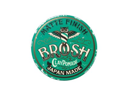 Matná hlina na vlasy BROSH Mini Clay pomade 40 g