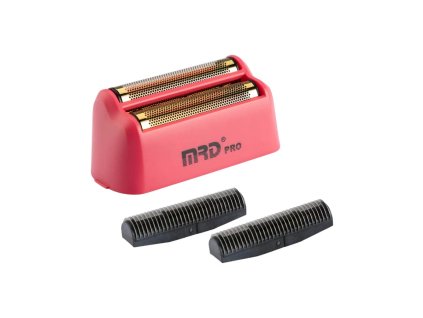 Náhradná hlavica MRD Pre Vector shaver ZB-999 - planžety + nôž - Pink