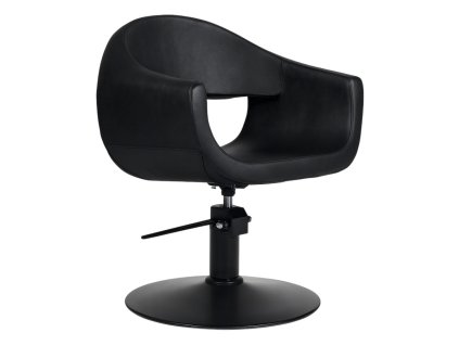 Kadernícke kreslo GLAM Black styling chair