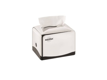 Zásobník obrúskov v dekore lešteného striebra