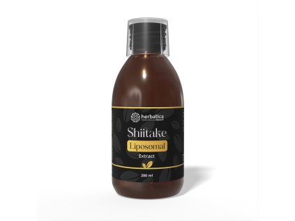 Lipozomálny extrakt Shiitake (30% Polysacharidy) - 200 ml - Herbatica