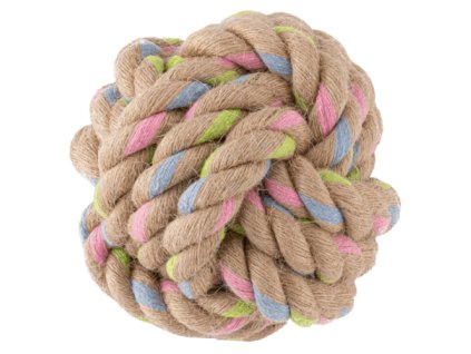 Hračky pre psov, Beco Hemp Rope - Chunky Ball-S