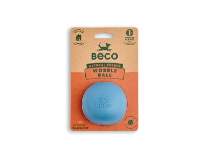 Hračky pre psov, Beco Wobble Ball-blue