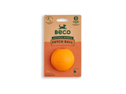 Hračky pre psov, Beco Fetch Ball-orange