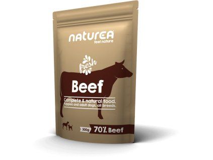dog pouch beef 300g