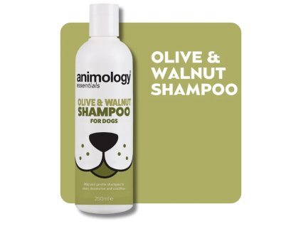 Animology Essentials Olive & Walnut Šampón pre psy Olivy & Orech, 250ml