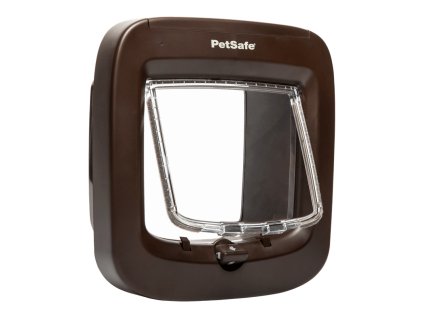 microchip cat flap pd angle left open brown 1