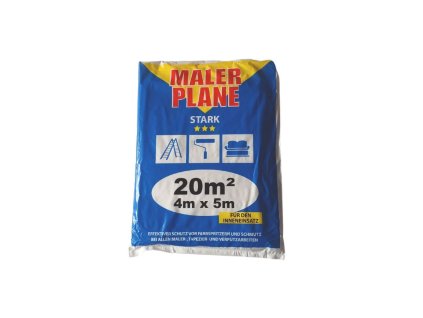 plachta 4x5m LDPE extra pevná