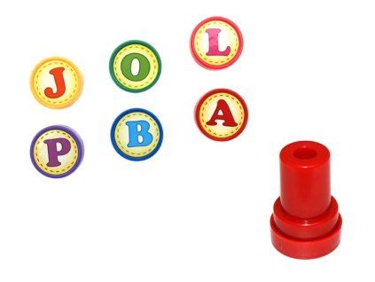 Wiky Pečiatka 887955 2D abeceda