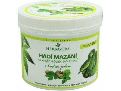 Herbavera hadie mazanie 500ml