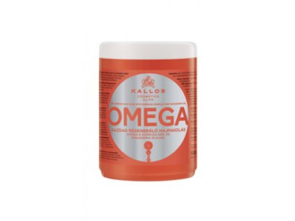 Kallos KJMN vyživujúca maska (Omega Rich Repair Hair Mask with Omega-6 Complex and Macadamia Oi) 1000 ml