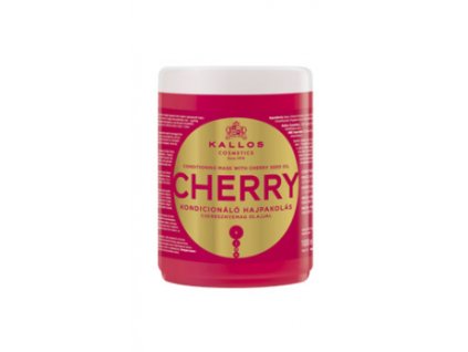 Kallos CHERRY Mask - jemná hydratačná maska na vlasy s vitamínmi 1000 ml