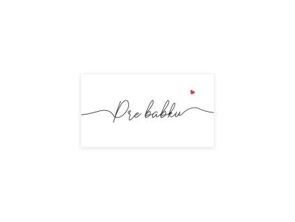 Komplimentka - Pre babku