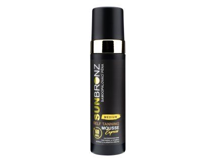 SUN BRONZ Samoopaľovacia pena MEDIUM
                   200 ml