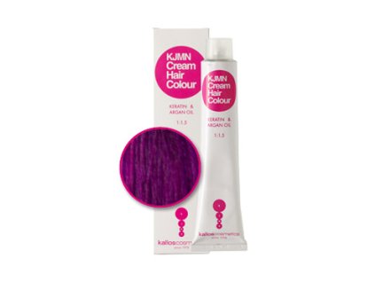 Kallos KJMN krémová farba na vlasy 0.22 fialová 100 ml