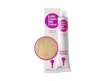 Kallos KJMN krémová farba na vlasy 12.0 špeciál ultra blond 100 ml