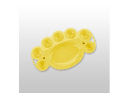 Moyra Miska na akryl - Žltá