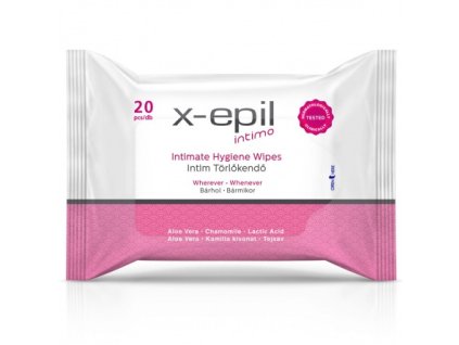 Alveola X-Epil Intimo Intímne vlhčené obrúsky 20ks
