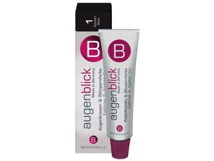 Lady Stella Berrywell Farba na mihalnice a obočie ČIERNA 15ml č.1 20100