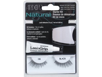 deliashop sk ardell natural 116 black starter kit naturalstarterkit116