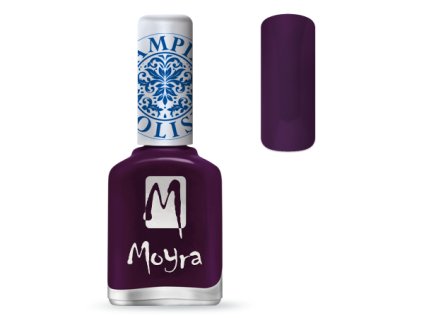 Moyra Stamping lak na pečiatkovanie 04 tmavofialový