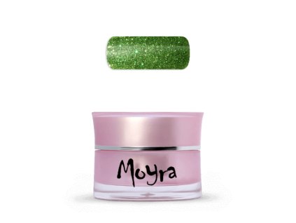 Moyra UV gél farebný 235 - Glitter Olive 5g