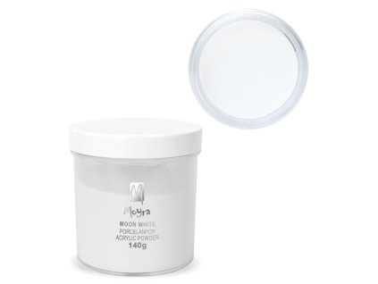 Moyra Excellence porcelánový prášok Moon White 140 g