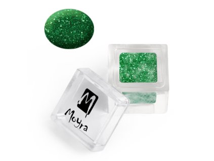 Moyra Porcelánový akrylový prášok 108 Green Shimmer