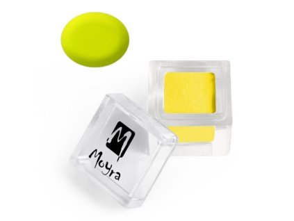Moyra Porcelánový akrylový prášok 28 Neon Yellow