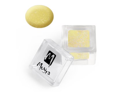Moyra Porcelánový akrylový prášok 113 Glitter Yellow