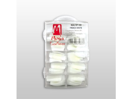 Moyra Tipy v Boxe 100ks White