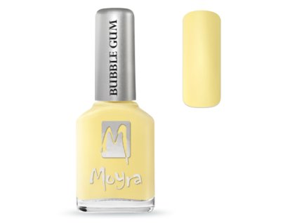 Moyra Bubble Gum Effect lak na nechty 622 Limoncello 12ml