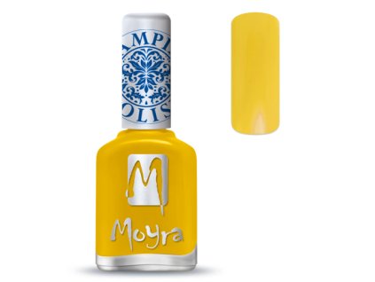 Moyra Stamping lak na pečiatkovanie 12 žltý