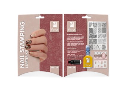 Moyra Stamping Starter pečiatkovacia sada 19