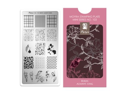 deliashop sk mini platna c 103 moyra mini nyomdalemez 103 birds always sing