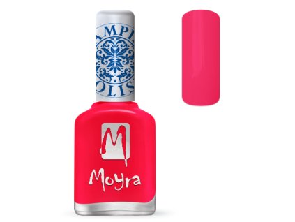 deliashop sk stamping lak 20 neon ruzovy moyra nyomdalakk sp 20 neon pink
