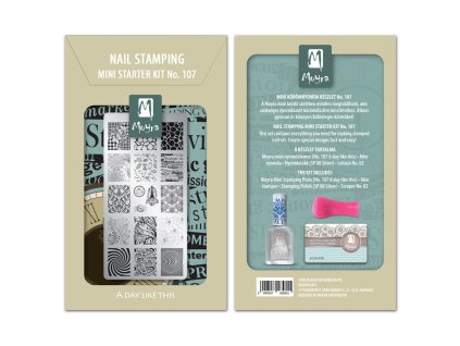 Moyra Stamping Mini pečiatkovacia sada 107