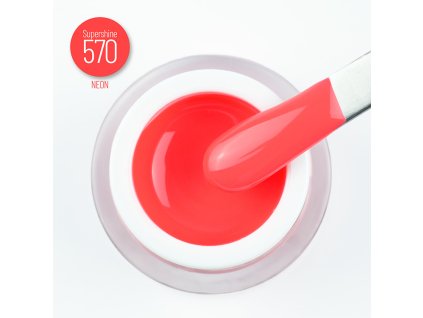 Moyra Supershine farebný gél 570 Vivid Red 5g