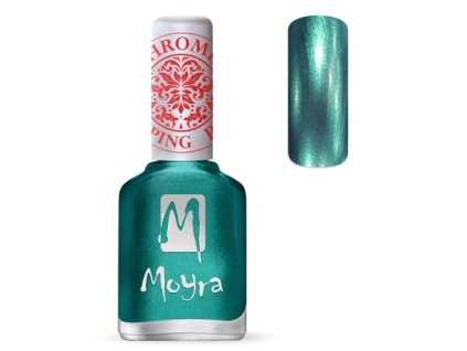 Moyra Stamping lak na pečiatkovanie 27 chróm. zelený