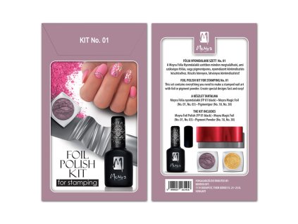 Moyra Stamping Foil lak sada 01