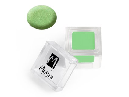 Moyra Porcelánový akrylový prášok 68 Metal Green