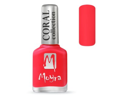 Moyra Coral lak na nechty 215 Feel Love 12ml