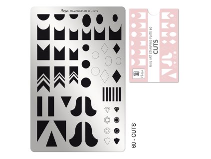 Moyra Stamping Platňa na pečiatkovanie č. 60 Cuts