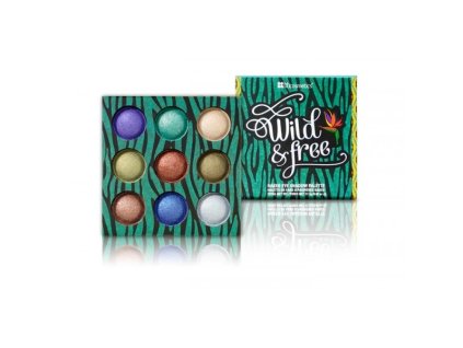 BH Cosmetics Wild & Free paleta očných tieňov