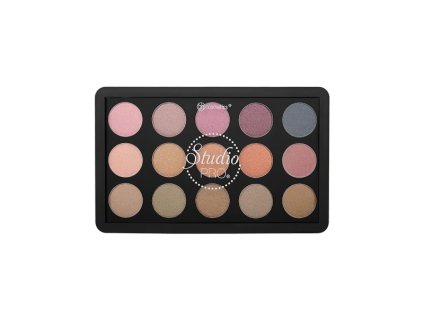 BH Cosmetics Studio PRO Dual Effect Wet/Dry - paleta očných tieňov