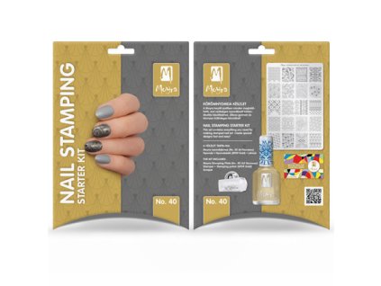 Moyra Stamping Starter pečiatkovacia sada 40